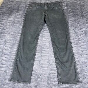 Bonobos Mens Tailored Fit Jeans 30x32 Faded Black Charcoal Stretch Denim AN966